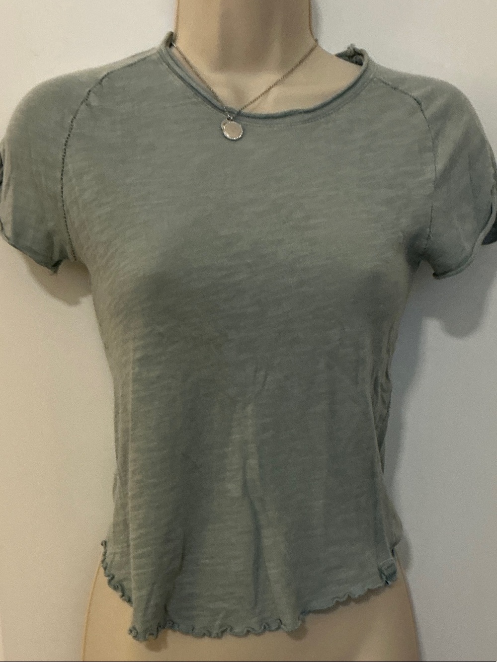 We The Free Sage Green Short Sleeve Tee